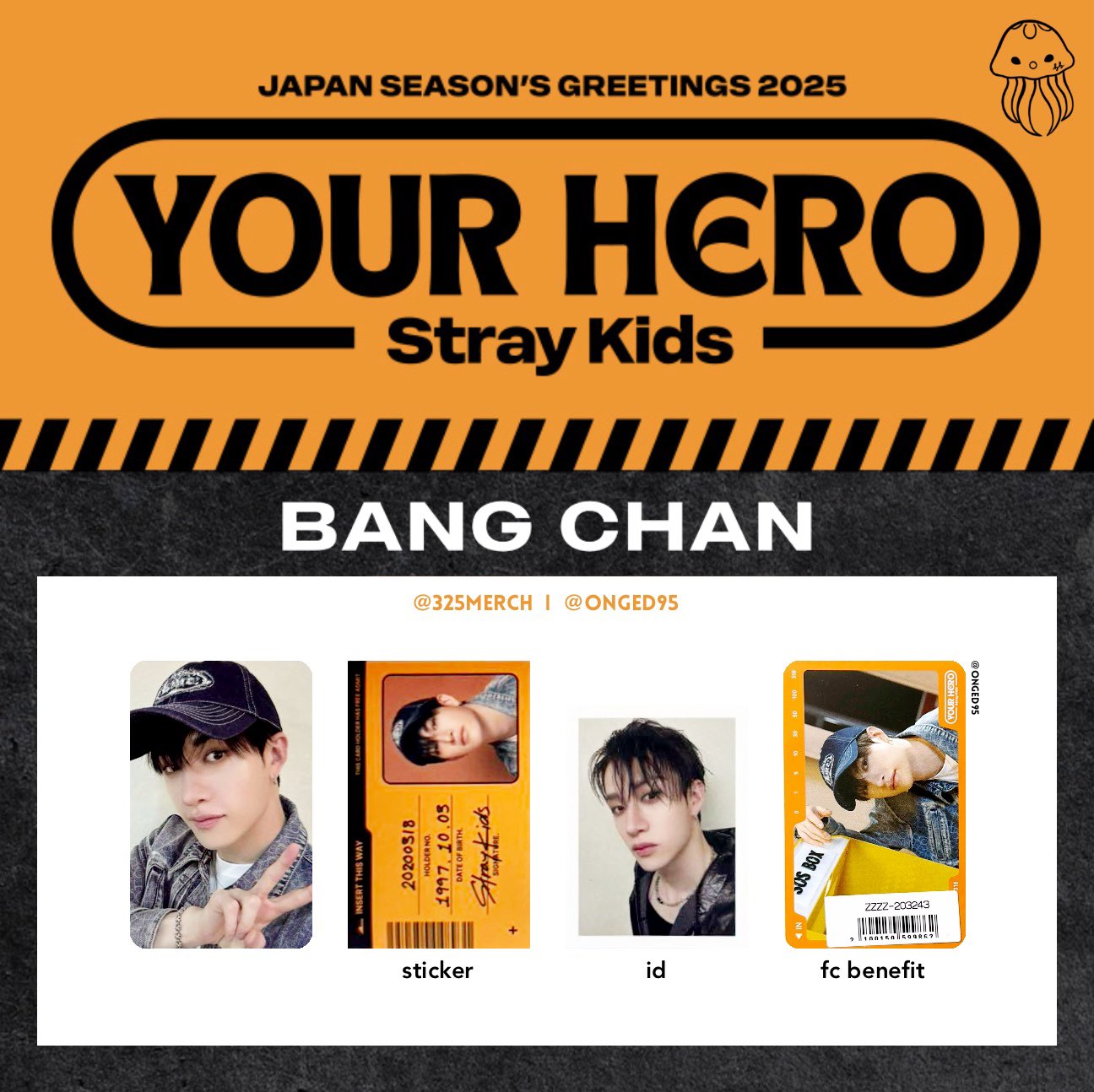 YOUR HERO Stray Kids 2025 シーグリ スキズ】日本シーグリ2025 