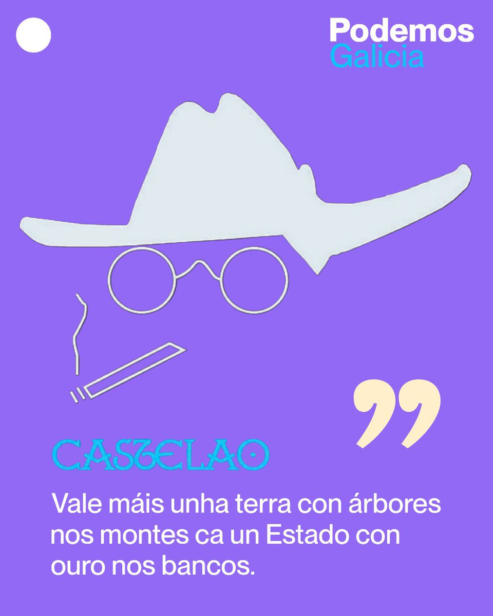Podemos_Galicia's tweet photo. Hai 75 anos que Castelao faleceu no exilio en Bos Aires. A semente da súa obra segue viva no corazón dun pobo que loita polo seu territorio, a súa lingua e soña cun horizonte republicano. https://t.co/BvPcuBEIhk
