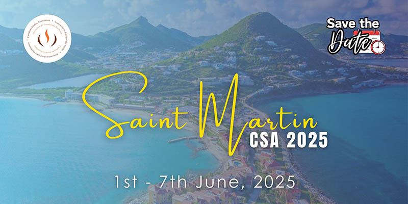 DEADLINE EXTENDED TO JANUARY 15, 2025
2025 CSA Conference Call for Papers/Abstracts/Presentations

Theme: Reparations: Resistance, Resilience, Reproduction, and Rehabilitation
St. Martin | June 1st to 7th, 2025

Deadline: January 15, 2025 (midnight, EST)
eventsforce.net/csa/18/home