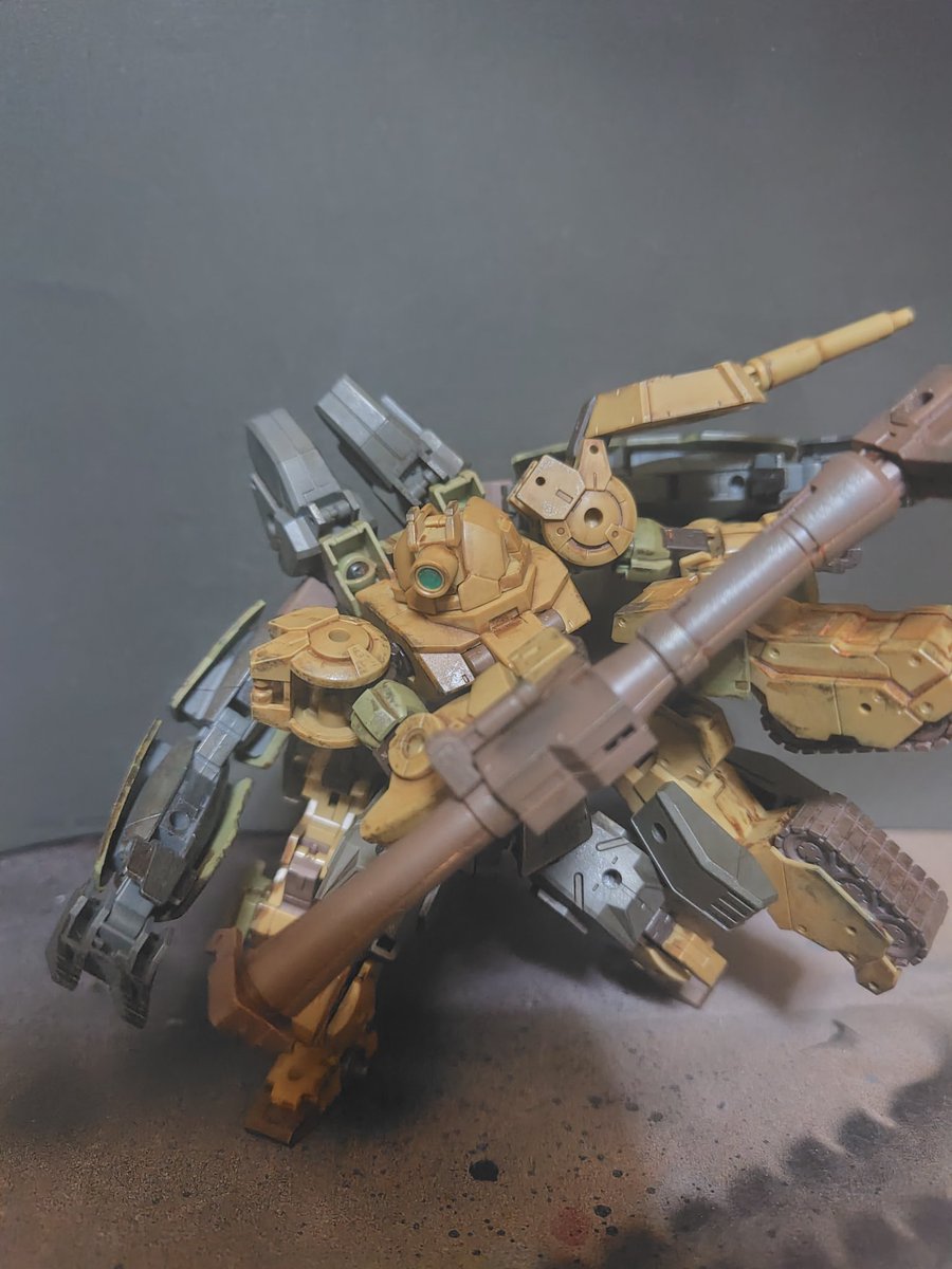 2025kingtiger's tweet photo. 24N5-8
#プラモ　#ガンプラ　#30MM　#スケモ　#ミキシング https://t.co/qBwDluLqcF