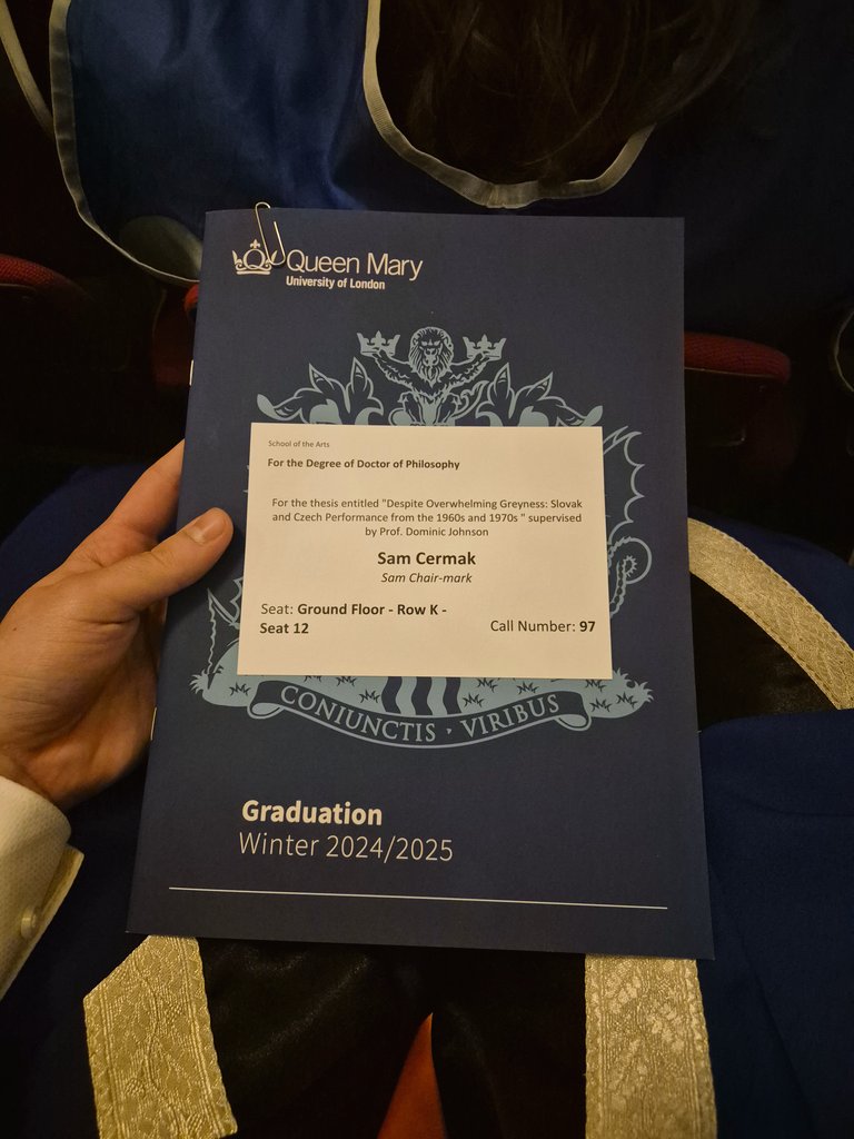 Sam Čermák, PhD (@sam_cermak) on Twitter photo I finally had my graduation yesterday but finishing the PhD only hit me then too. I'll miss big parts of it but especially my supervisor and friends and colleagues I made along the way. 🥰🎓 I finally had my graduation yesterday but finishing the PhD only hit me then too. I'll miss big parts of it but especially my supervisor and friends and colleagues I made along the way. 🥰🎓