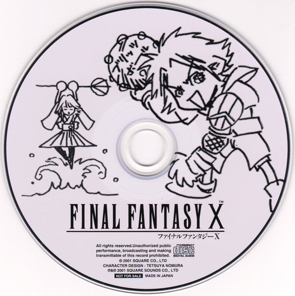 CoolBoxArt's tweet photo. Music From FFX (Final Fantasy X pre-order bonus CD) / Soundtrack / Square Sounds / 2001 https://t.co/Shcb4XK5ww
