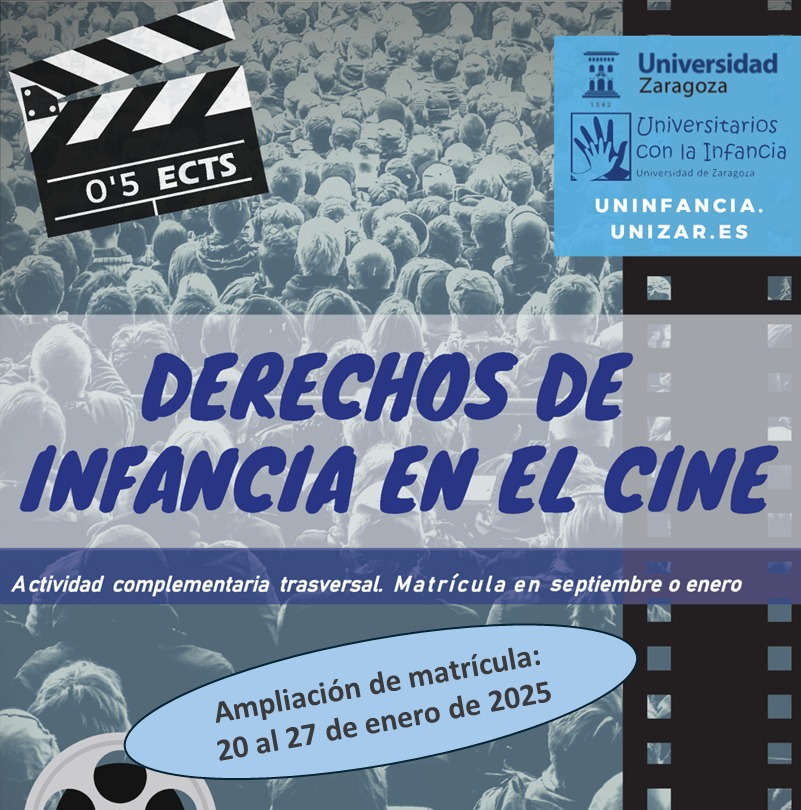 ❗️ATENCIÓN ESTUDIANTES DE <a href="/unizar/">Universidad Zaragoza</a> ❗️

Se amplía la matrícula de la Asignatura Derechos de la Infancia en el Cine del 20 al 27 de enero 📝
Si te gusta el cine 🎬 y te interesan los Derechos de la Infancia 👨‍👧‍👦 ¡apúntate y obten 0.5 créditos ECTS! ✏️

uninfancia.unizar.es/2024/12/10/amp…