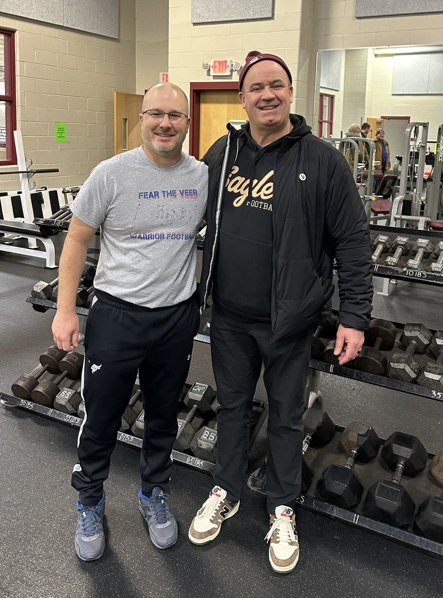 Warrior Football (@whswarriorfb1) on Twitter photo An absolute privilege to receive a visit this morning from Coach O’Brien and <a href="/Coach_JDiBiaso/">Jonathan DiBiaso</a>. The players and coaches were thrilled. Thank you! <a href="/BCFootball/">Boston College Football</a> #warriorpride #goeagles! An absolute privilege to receive a visit this morning from Coach O’Brien and <a href="/Coach_JDiBiaso/">Jonathan DiBiaso</a>. The players and coaches were thrilled. Thank you! <a href="/BCFootball/">Boston College Football</a> #warriorpride #goeagles!