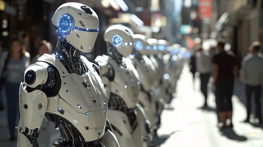 AI_Logik's tweet image. In 10 years, 📉 95% of humanity will be obsolete due to the advent of AI and robotics. This is the raw truth. The world is changing at breakneck speed, and those who refuse to adapt will be left behind. Are you up to the challenge, or would you rather sit on the sidelines? 🤔