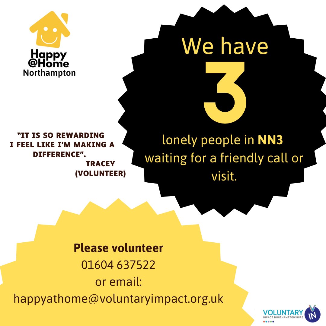 Are you looking to make a difference in your community this year? We are seeking new volunteers to help visit local people who are feeling lonely this January. Please get in touch to find out more!