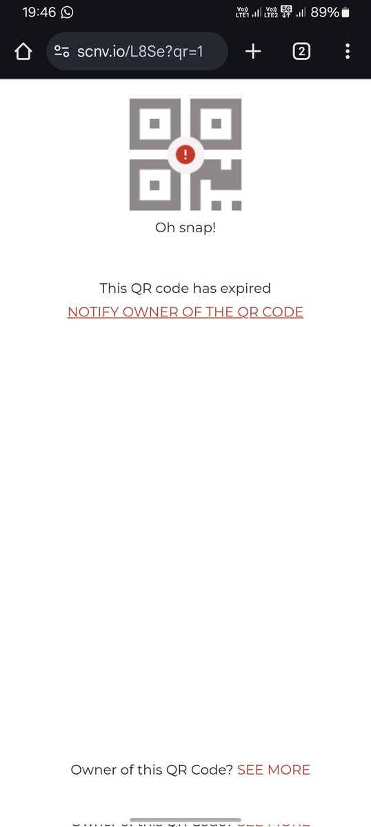 TheSrimanta's tweet photo. The QR code of #Taggsmartwatch is expired.I can't change his date &amp; https://t.co/VKfdupICUP per normal user it is totally https://t.co/djfQSjvH26 i am buying some other smartwatch(Pushed me).is that kind of business strategy in #IndianMarket? https://t.co/RSafMSd7bz
