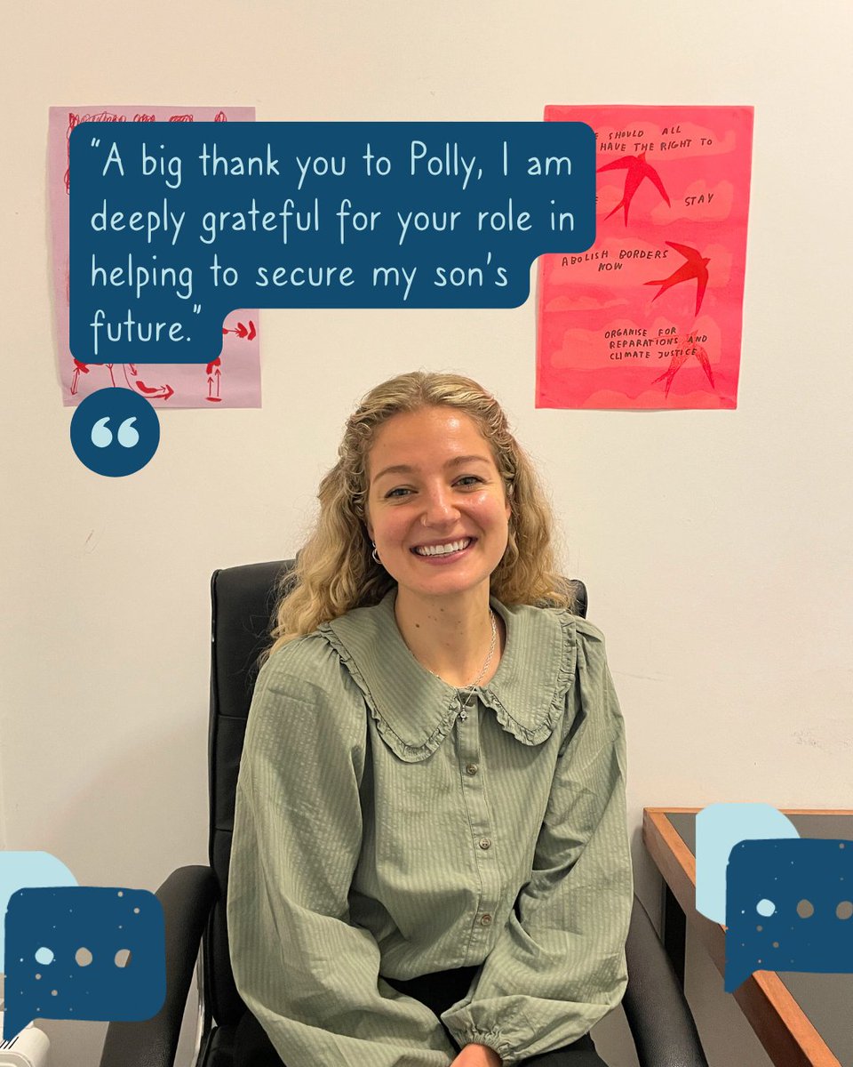 New year, same mission - supporting and empowering sanctuary seekers ⭐

Our immigration team help our community members to rebuild their lives in our community. Shoutout to our amazing Immigration Advisor Polly 🙌 

#Immigration #Lewisham #Deptford #SoutheastLondon #NoBorders