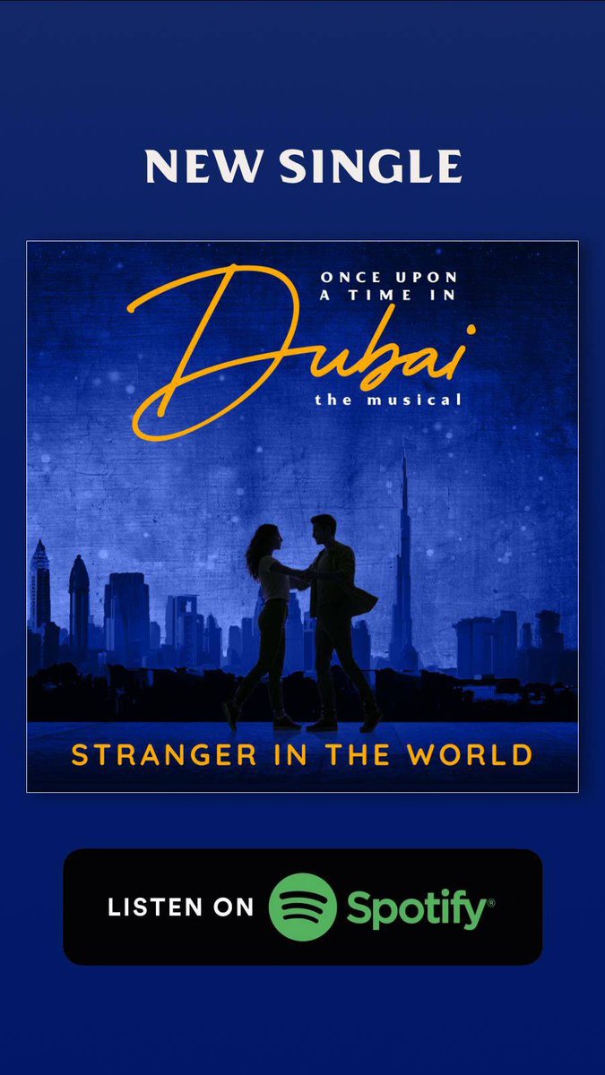 👉 Only 11 months to go until the premiere of “Once Upon a Time in Dubai” 🎬
Thrilled to have attended the presentation of the first single, “Stranger in the World” 🎶
Wishing <a href="/stephaneboukris/">Stéphane Boukris</a> and the entire #ouatidubai team all the best! 

#onceuponatimeindubai #dubaimusical