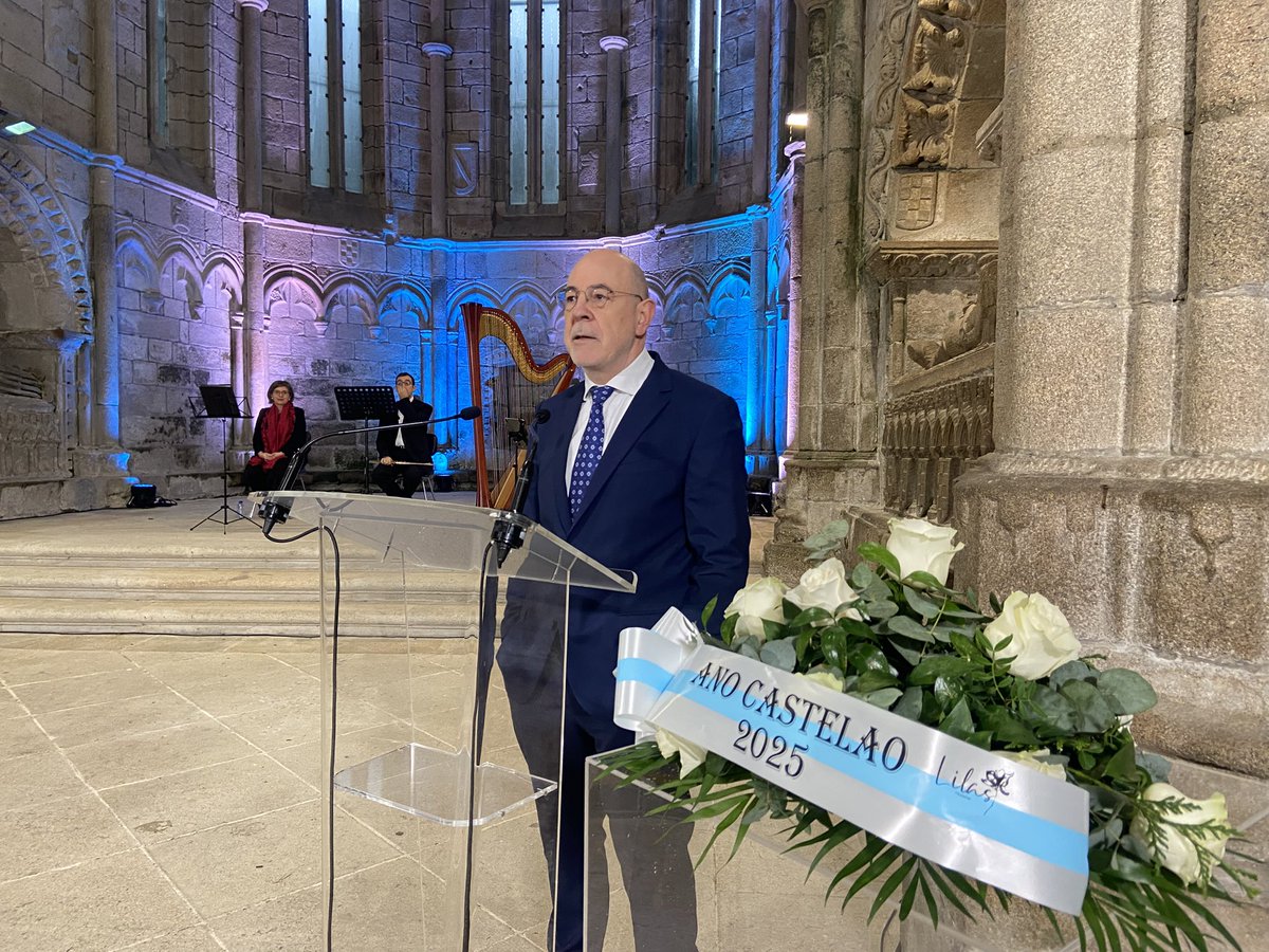 Cabodano da morte de Castelao 1950- 2025 acto no Panteon de Galegos Ilustres en Compostela <a href="/Fund_Castelao/">Fundación Castelao</a>