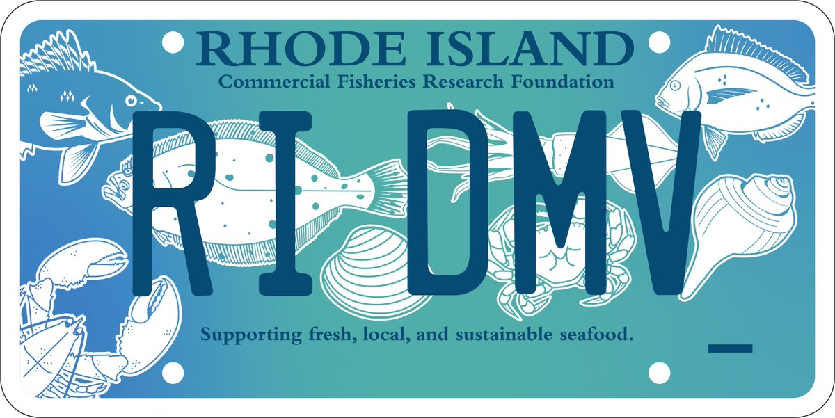 Rhode Islanders can now order a new license plate that will support research on the fresh, local, and sustainable seafood species in the state.🐟🐠🎣

Details: trib.al/bZahhl1