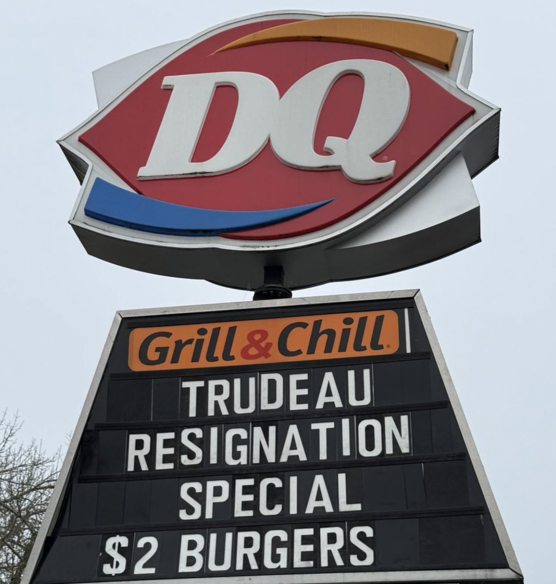 StaceyMonette27's tweet photo. Oh, here we go. 😂 

They’re not shaving their heads or swearing off sex. 

It’s worse! They’re boycotting burgers &amp; soft serve ice cream! 😱 https://t.co/NBrBvI5v2i