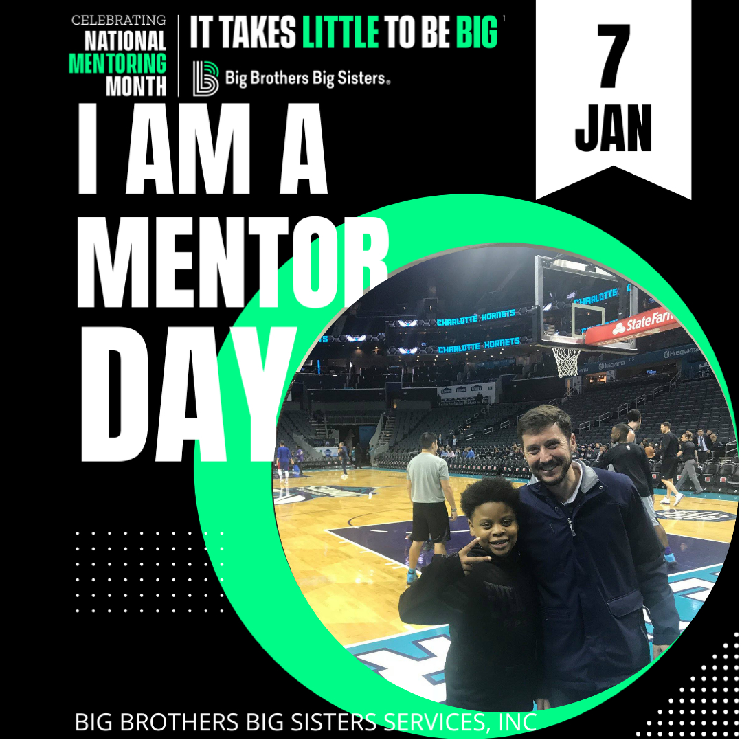 Happy to help celebrate national mentoring month today.  From our first meeting at eight years old to watching him graduate high school last summer, being a mentor to Jamari was a life-changing experience for both of us.  What better time than now to get involved!  #IAMAMENTOR