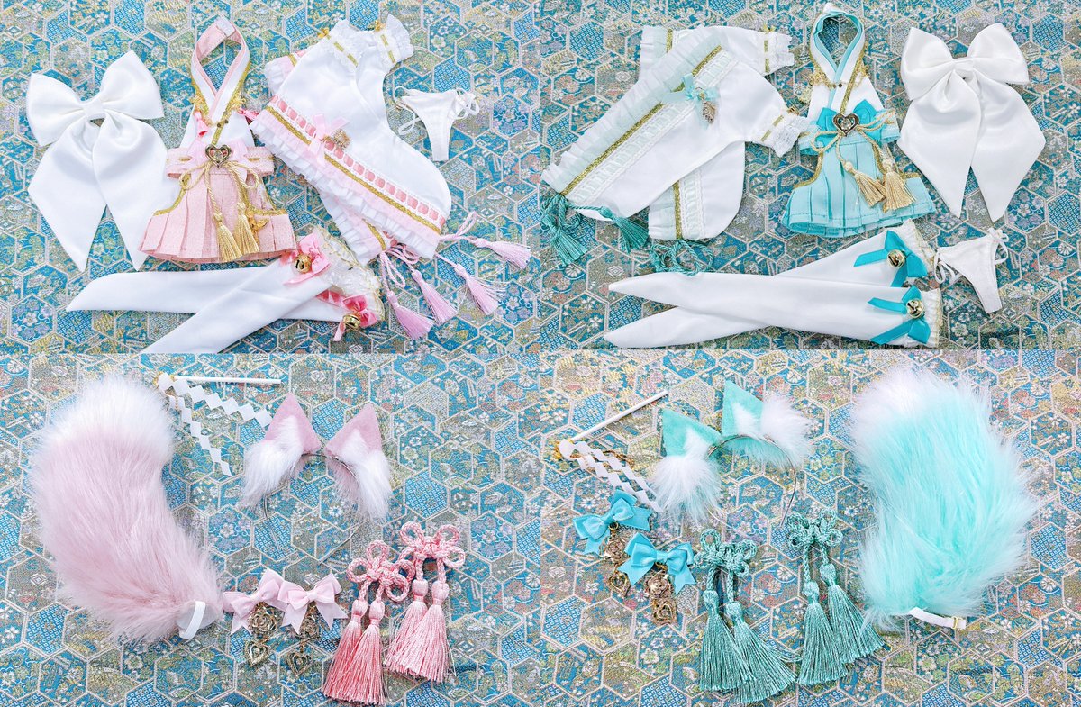 Machi__machi_ma's tweet photo. 「巫女ちゃん、その耳は…？SP」即納品先行販売
1月8日19:00~
https://t.co/NwkoPMNB4z
数少ない即納品のため、服とアクセサリーセットで販売いたします。

*服のみがアクセサリーのみをいただきたい方は受注の方でよろしくお願いします。
＊受注は今月末または2月を目指して頑張ってます。

#Machi服 https://t.co/mbr55PATfp
