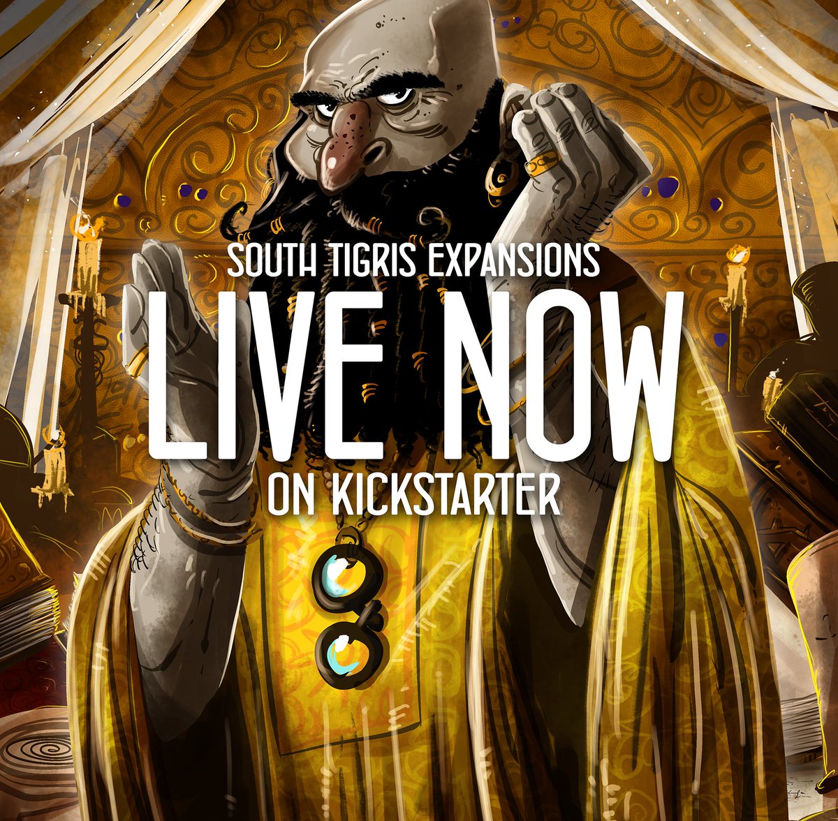 WE ARE NOW LIVE ON KICKSTARTER!

↘️⬇️⬇️⬇️↙️
kickstarter.com/projects/shem/…
↗️⬆️⬆️⬆️↖️

#Kickstarter #kickstartercampaign #garphillgames #boardgame #boardgames #boardgamegeek #southtigristrilogy #garphill