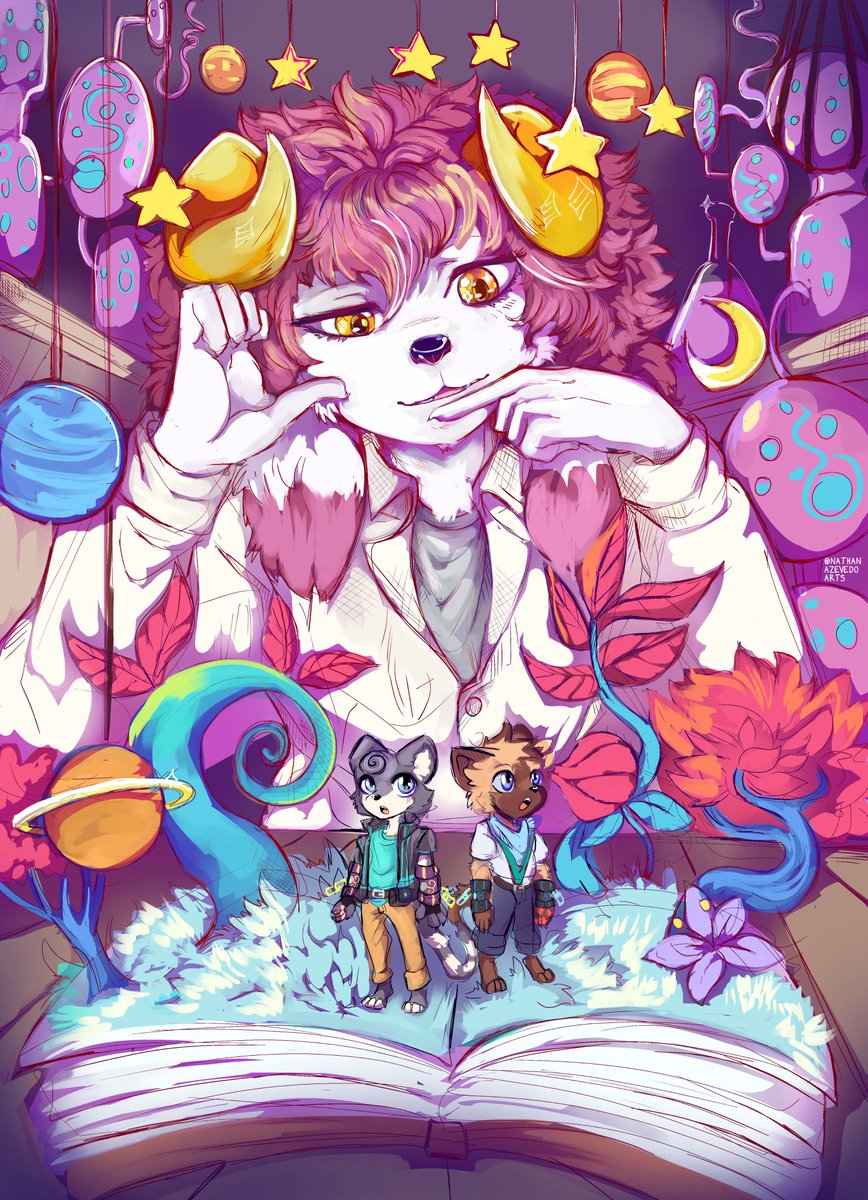 projetohopito's tweet photo. 🚀Fantasy World🌟
#ProjetoHope #ComicArt #furryartwork https://t.co/OWUNCSlnPe