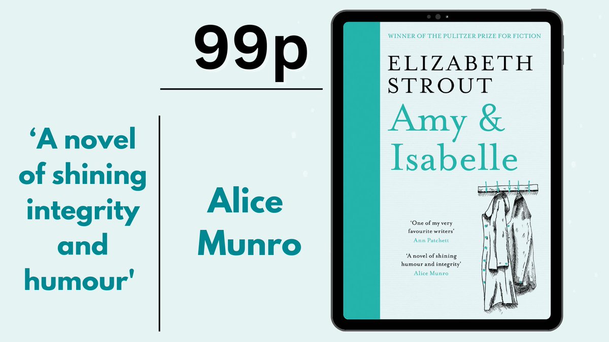 simonschusterE's tweet image. Throughout one long, sweltering summer, Amy and Isabelle exist in silent conflict until a final act leads ultimately to the understanding they both crave.

The humorous and striking #AmyandIsabelle by
@LizStrout is now 99p!  

amzn.to/3EhNK7s