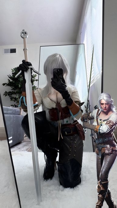 ciri from the witcher https://t.co/oPxThTdvrX