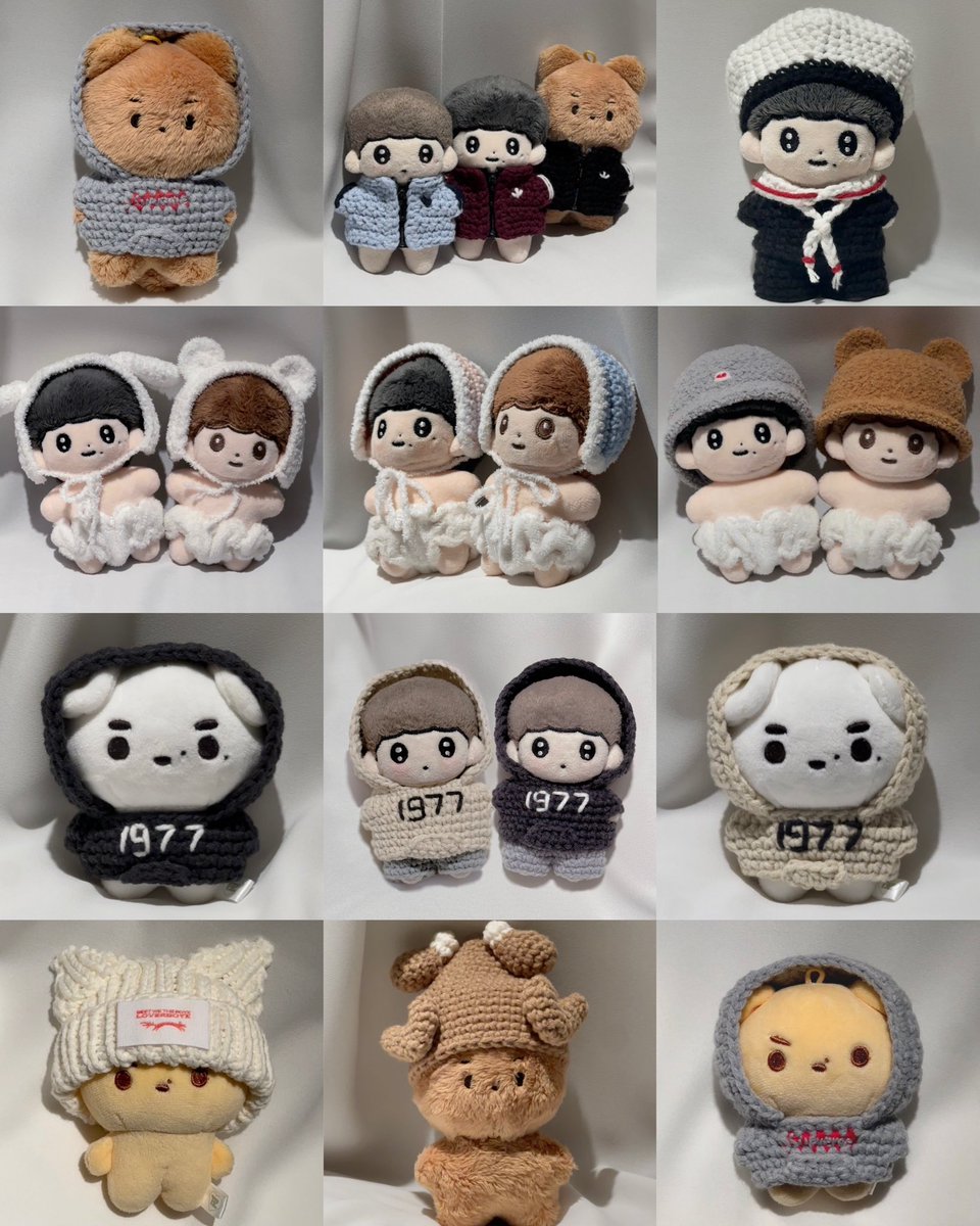 🧶현찌네 10cm 인형옷🧶
더보이즈 뜨개옷 뜨개모자 판매

#rt추첨 10cm 인형용 귀도리를 드립니다

📆25.01.09 pm08:00~25.01.15 pm11:59
 
📦2025년 2월 예정

🎁5만원 이상 구매 시 귀도리 증정

더 많은 상품과 자세한 내용은 링크를 확인해주세요
witchform.com/payform/?uuid=…