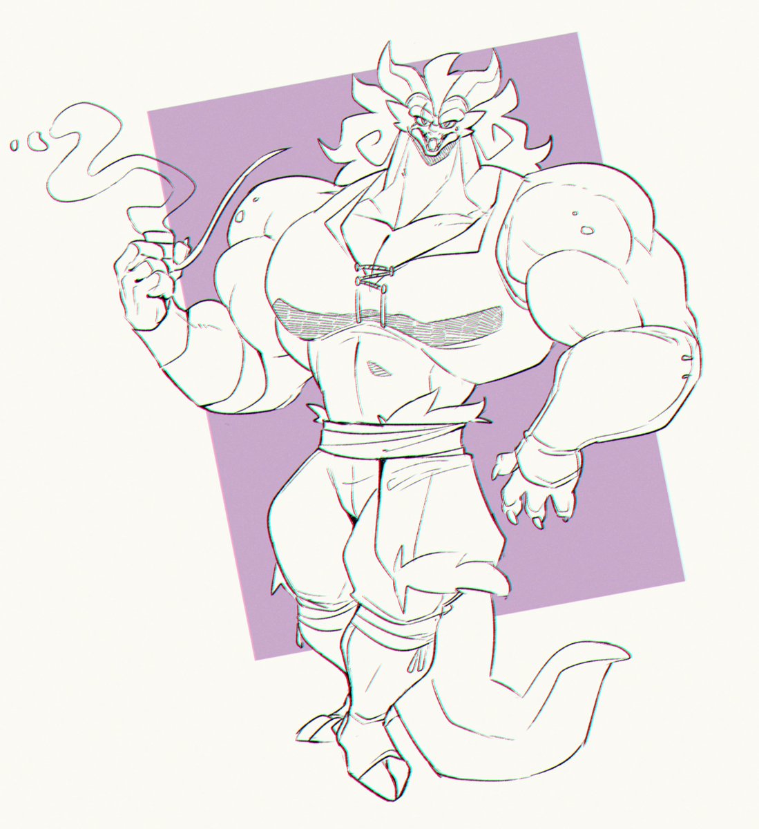 PeboOficial's tweet photo. Arguz Vulcan, first sketch of 2025 🐲 https://t.co/qsVv9KuWO1