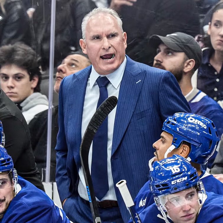Leafslatest's tweet photo. Maple Leafs players have fully bought into Craig Berube’s system and identity. To some extent, the grind-it-out, dump-it-in 2025 mentality and play of the current Maple Leafs even remind HC Craig Berube of his 2019 Blues.

🚨🎙️ “That team played with an identity every night, and I think our team is really starting to trend in that direction, playing with that identity every night. Staying patient, not forcing things too much. We’ve been in a lot of tight games this year, which is a good thing. Learning how to win those games. Going into third periods with leads and playing a good period — low-event in the third. We’re not shooting ourselves in the foot.”

— @lukefoxjukebox 

#LeafsForever