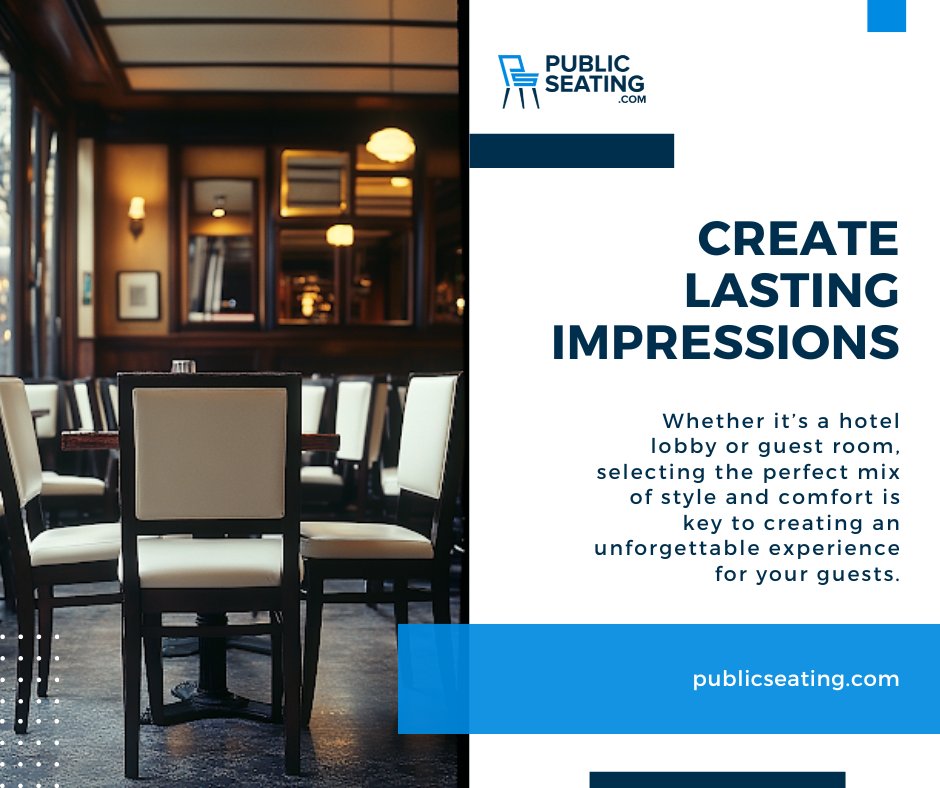 PublicSeats's tweet image. Ready to create the ultimate guest experience? Discover how we can help: publicseating.com

#PublicSeating #HotelSeating #ComfortAndStyle #InteriorDesign #GuestExperience #SeatingSolutions