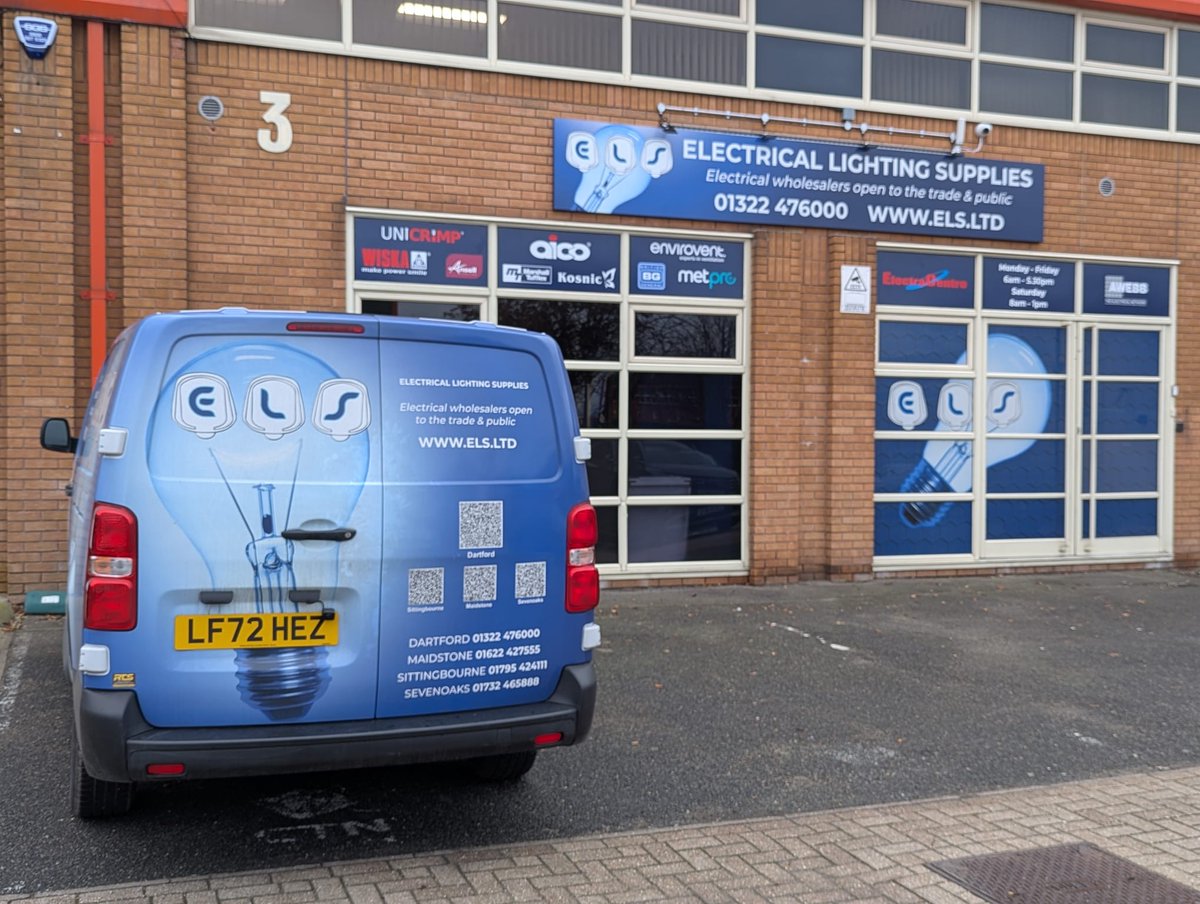 A quick reminder that our Dartford branch opens at 6am Monday to Friday! If you're heading into London for work, we’re an easy stop on the way 🙌

📍 3 Swan Business Park, Sandpit Road, Dartford, Kent, DA1 5ED
 📱 01322 476000

#ElectricalLightingSupplies #ElectricalWholesaler