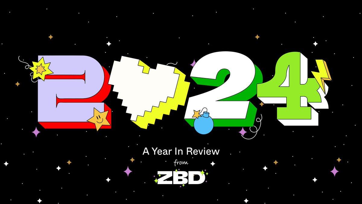 🎉 What a Year! 2024 at ZBD 🎉

From 450% growth in Monthly Active Users to groundbreaking partnerships across gaming, music, and commerce, 2024 was a year of milestones. We also became the first company approved for a MiCAR license.

We’re just getting started. Check out our