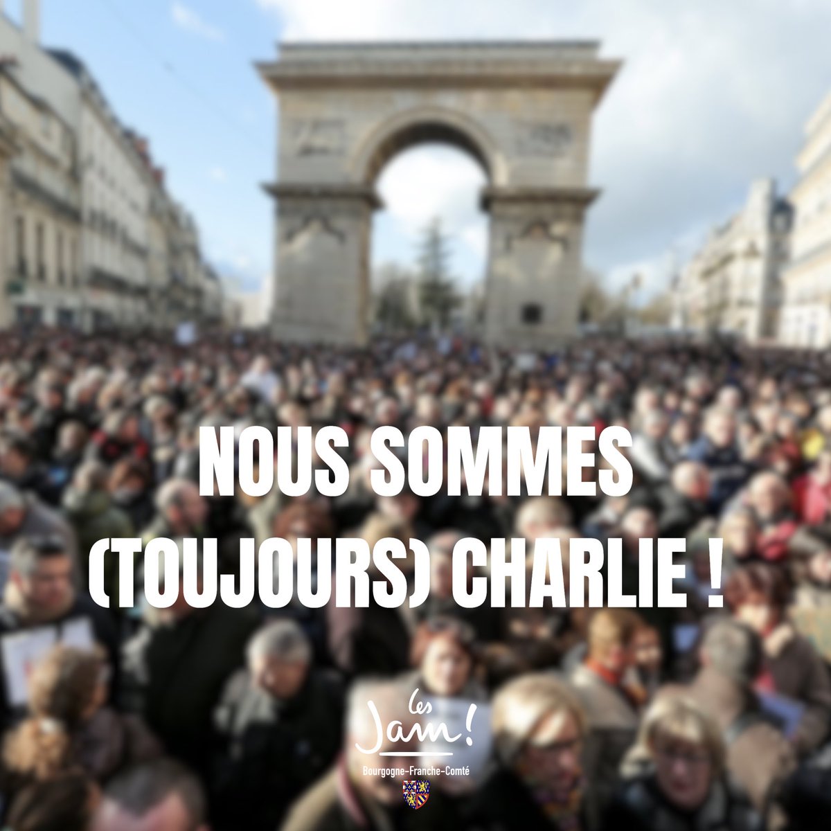 Nous sommes (toujours) Charlie.

En hommage aux victimes de l'attentat contre Charlie Hebdo et en défense de la liberté d'expression, un pilier fondamental de notre démocratie. Ne jamais céder face à la haine et à la barbarie.