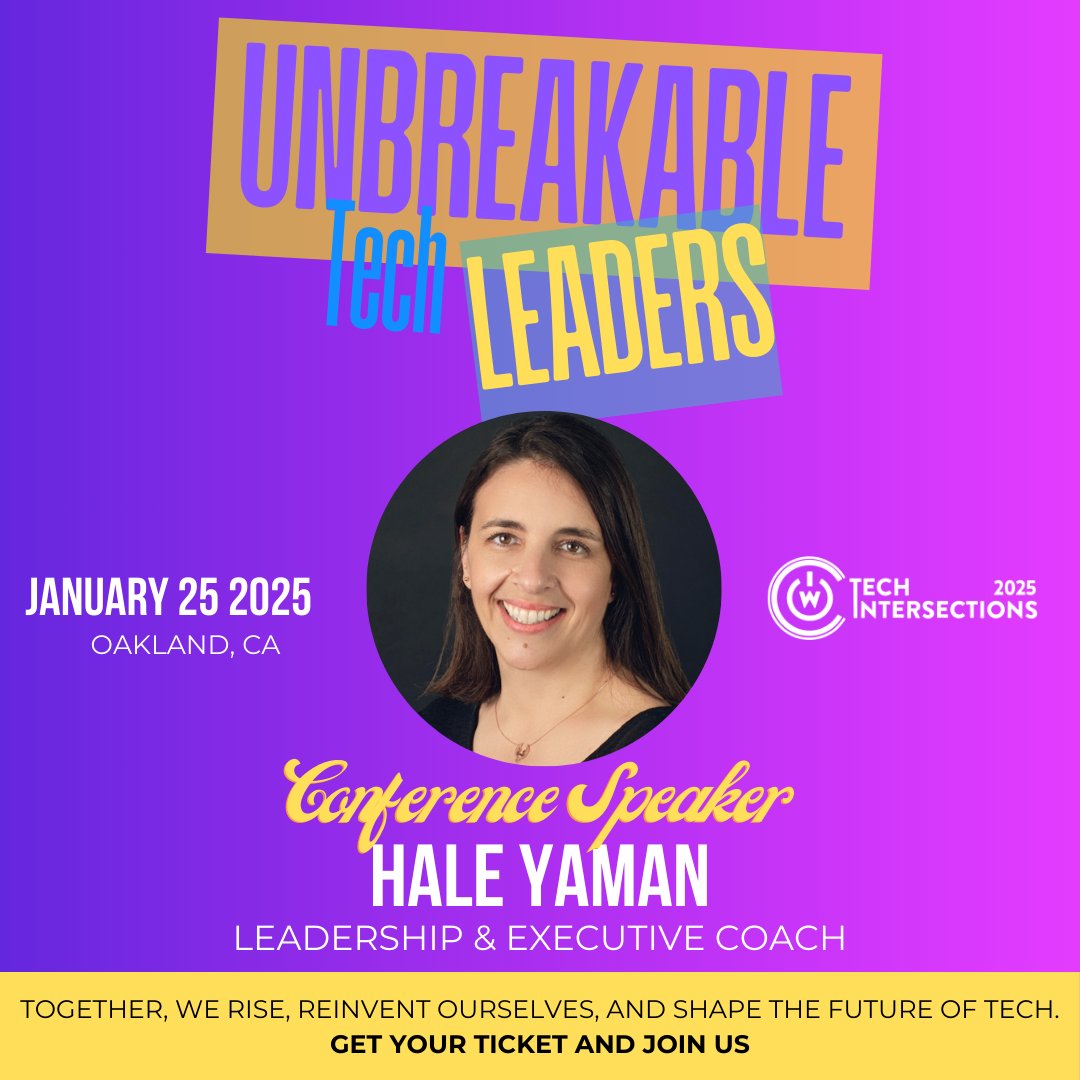 tech_intersect's tweet image. Feel like an impostor? You’re not alone. Join Hale Yaman for 'Rethinking Impostor Syndrome' & gain practical tools to overcome self-doubt, procrastination, & burnout.
🗓️ Jan 25 | #MillsCollege #Oakland
🎟️ Tickets: bit.ly/2025techinters…
#TechIntersections #WOCinTech