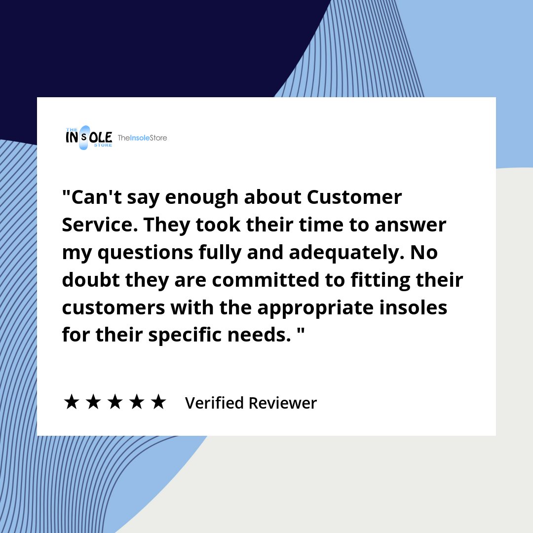 We love our Customers!

#TestimonialTuesday #TheInsoleStore