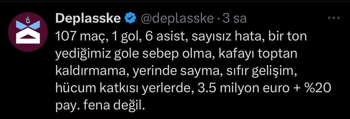 Trabzonspor taraftarı iki yüzlüdür.