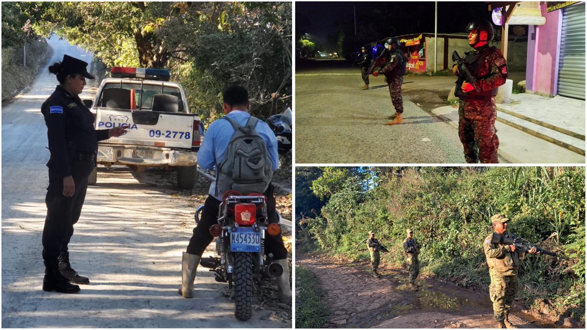 Gobierno continúa garantizando la seguridad de los salvadoreños.

El Plan Control Territorial y el Régimen de Excepción siguen dando garantía de un país seguro a toda la población. 

Las instituciones de seguridad se mantienen en todo el territorio realizando operativos