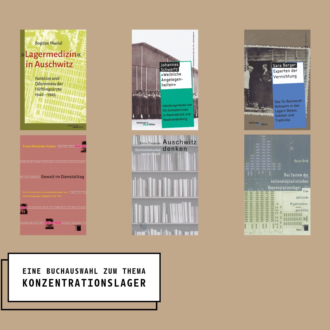 Heute jährt sich die Befreiung des Konzentrationslagers Auschwitz-Birkenau zum 80. Mal.
Unsere Themenseite »Konzentrationslager« stellt sechs ausgewählte Titel vor, die unterschiedliche Facetten des Grauens aufarbeiten: hamburger-edition.de/konzentrations…