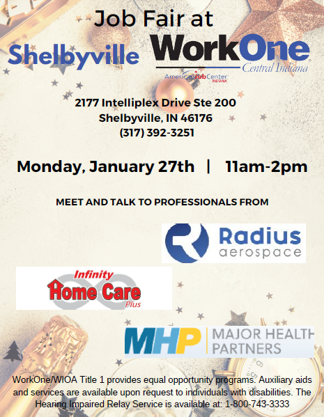 work1shelby's tweet image. #WorkOne #Shelbyville #jobfairR5