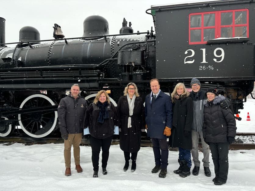 LisaThompsonPC's tweet image. While in the @GreaterSudbury area, together with Mayor Lefebvre and Councillor Labbee, we visited the Northern Heritage Railroad Museum in #Capreol to see 1st hand the ‘roi’ of our govt’s #RuralEconomicDevelopment funding. It is a tremendous must-see stop when in the area!
