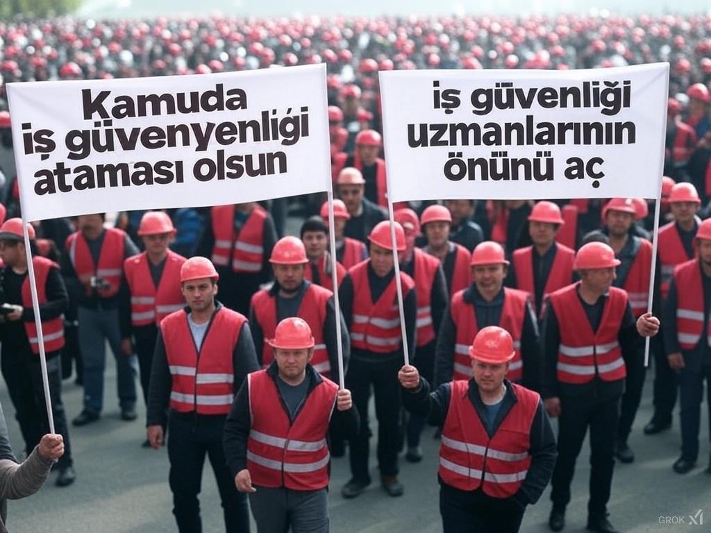 Kamuya alımlar yapılsın, her işyeri tehlike bulunduruyor. Her çalışanın güvenliğini sağlamakla yükümlüsünüz.

#6331sayılıisgkanunuerteleme
#isgsesiniduyur

#6331sayılıisgkanunuerteleme