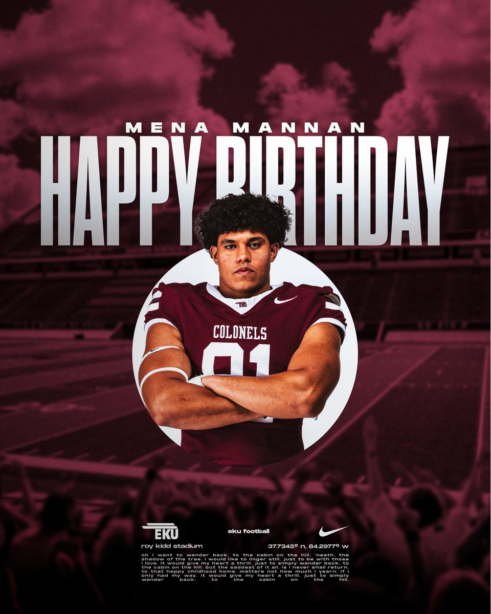 Join us in wishing <a href="/MenaMannan/">Mena Mannan</a> a happy birthday!

#E2W | #MatterOfPride