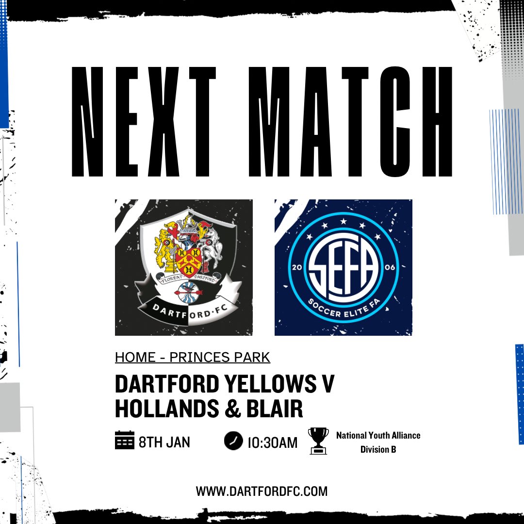 We start the New Year with 3 Academy games tomorrow 💪🏻

⚪️ The Whites travel to Slough
🔴 The Reds host Barking
🟡 The Yellows face Soccer Elite

#FutureDarts