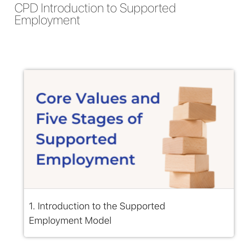 Did you know that BASE/Inclusive Trading CIC have a Community Training Platform?

All the resources on the platform are free to access and many have CPD accreditation!

Visit ow.ly/BxUA50UB7Bq to find out more 

#FreeResources #SupportedEmployment #CPD