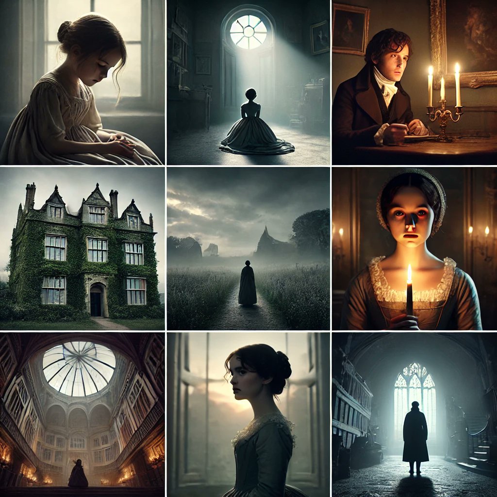 storyteller115K's tweet photo. In the depths of Thornfield Hall lies a secret unlike any other. Can love flourish in the shadow of dark secrets? And is a kind heart enough to illuminate a life full of thorns? #JaneEyre https://t.co/ePn7WhcfLD