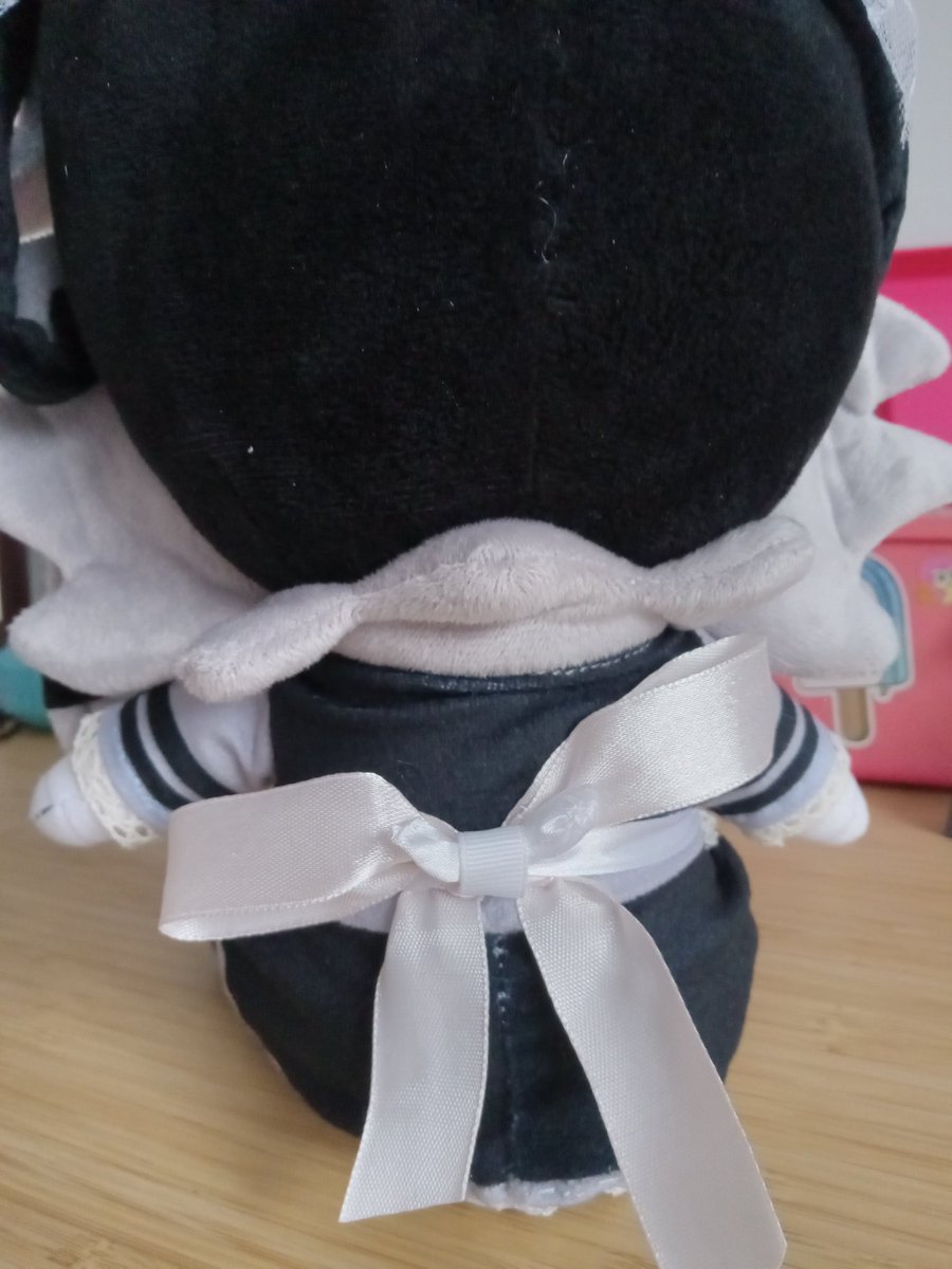 Big_Horny_Rat's tweet image. I added ribbon! #Syn #MurderDrones #MurderDronesPlush