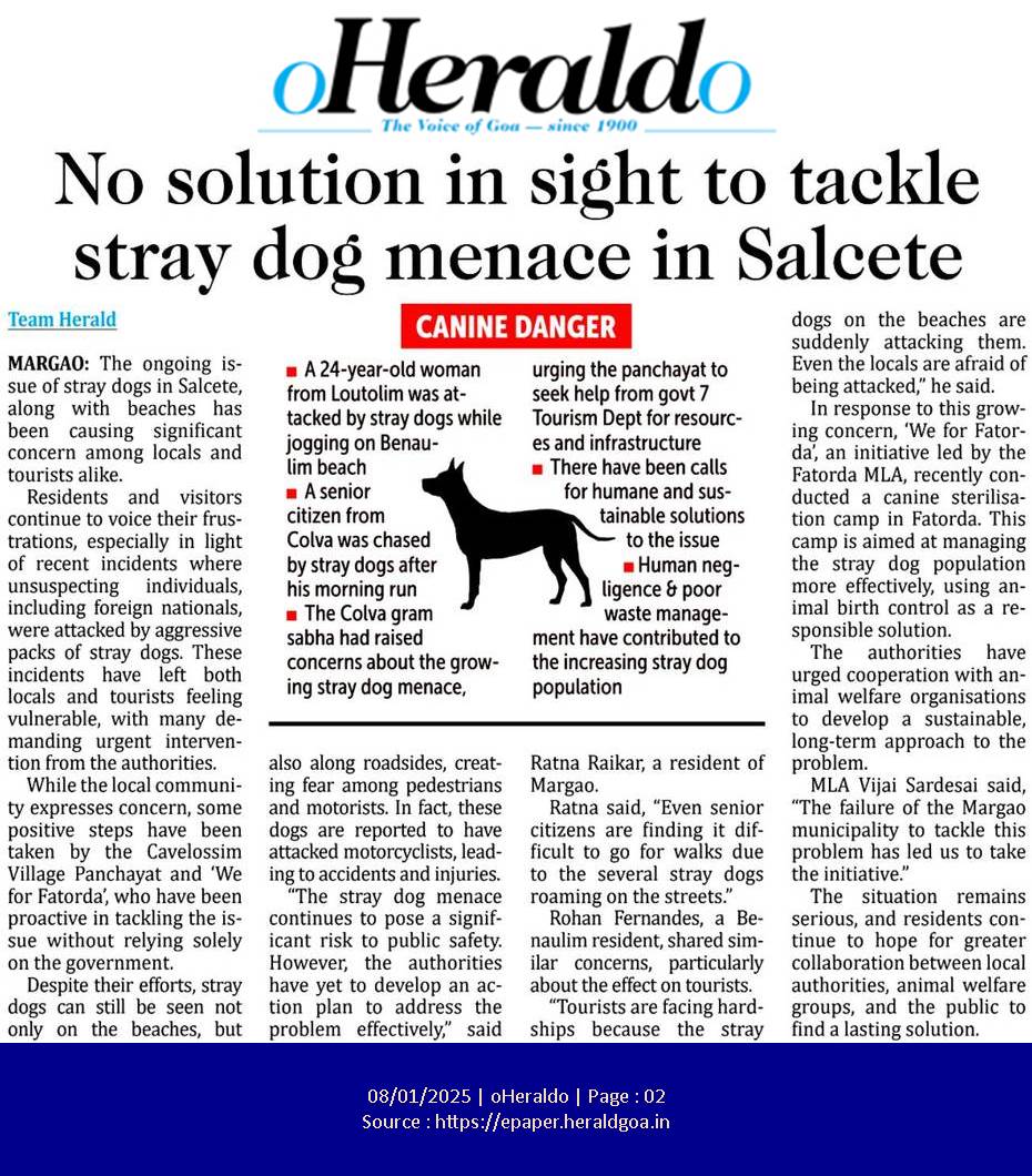 SannaCutter's tweet image. epaper.heraldgoa.in/article/oHeral…   #Goa  #DogAttacks  #Tourism
