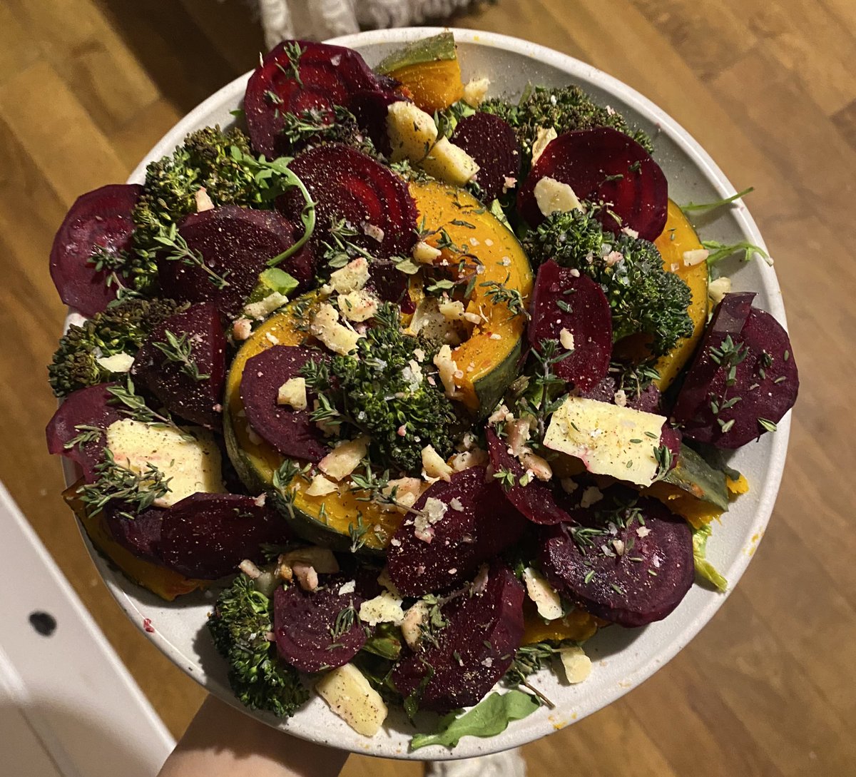 I’m perhaps a little overdue for a harvest salad (she says in January!)