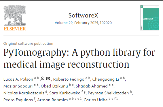 Carlos Uribe 🧬⚛️ (@carlosuribem) on Twitter photo 1/ As a PhD student, I dreamed of #reconstruction software that would let us test #SPECT and #PET quantification methods in a simple, open, and vendor-neutral way. That dream inspired #PyTomography, and today, thanks to <a href="/lukepolson97/">Luke Polson</a> et. al. PhD's work, it’s a reality. 🧵👇 1/ As a PhD student, I dreamed of #reconstruction software that would let us test #SPECT and #PET quantification methods in a simple, open, and vendor-neutral way. That dream inspired #PyTomography, and today, thanks to <a href="/lukepolson97/">Luke Polson</a> et. al. PhD's work, it’s a reality. 🧵👇