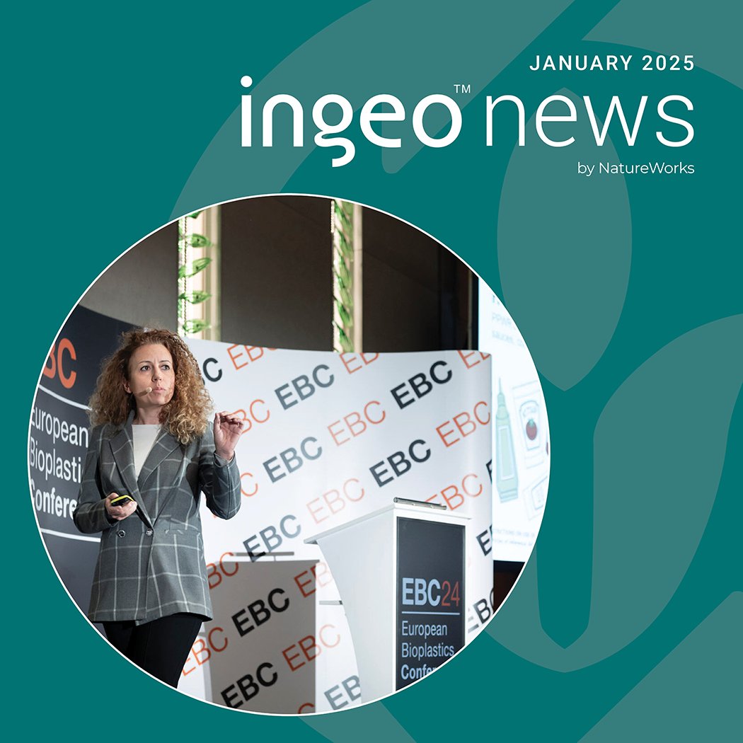 🌱 Bioplastics set to thrive in 2025! 🚀 The first #IngeoNews of the year is here, featuring highlights from the @EUBioplastics Conference, the rise of biopolymers at Bamberger Amco, a new #Compostable Field Testing tool, &amp; more. 📖 Read it now: mailchi.mp/natureworksllc… #IngeoPLA