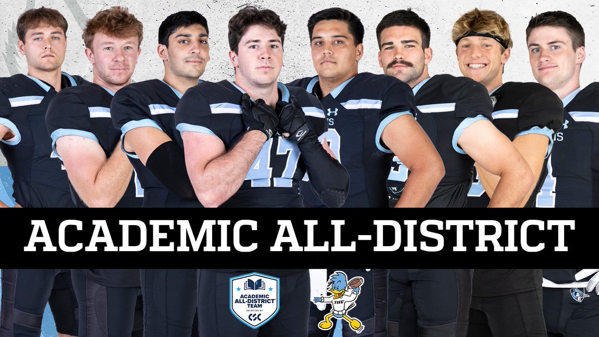 Eight Blue Jays earn <a href="/CollSportsComm/">College Sports Communicators</a> Academic All-District honors.

#GoHop #PrideandPoise #ccfb 

tinyurl.com/mr2y7b8e