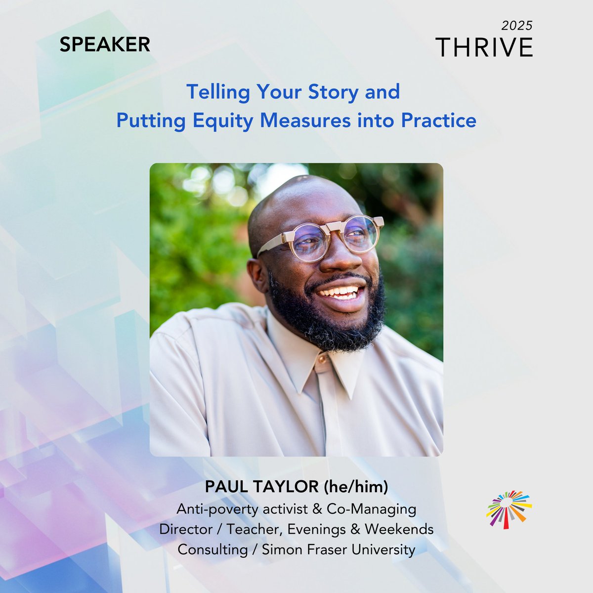 Evenings & Weekends Consulting (@eves_n_weekends) on Twitter photo Our co-founder <a href="/PaulTaylorTO/">Paul Taylor</a> is launching <a href="/PrideatWorkCAN/">Pride at Work Canada/Fierté au travail Canada</a>'s 2025 THRIVE cohort!
THRIVE is a ten-week virtual program developing the next generation of Two-Spirit, queer and trans leaders.
To learn more, join their info session on January 15, 6-7pm ET. prideatwork.ca/fr/programmes/… Our co-founder <a href="/PaulTaylorTO/">Paul Taylor</a> is launching <a href="/PrideatWorkCAN/">Pride at Work Canada/Fierté au travail Canada</a>'s 2025 THRIVE cohort!
THRIVE is a ten-week virtual program developing the next generation of Two-Spirit, queer and trans leaders.
To learn more, join their info session on January 15, 6-7pm ET. prideatwork.ca/fr/programmes/…