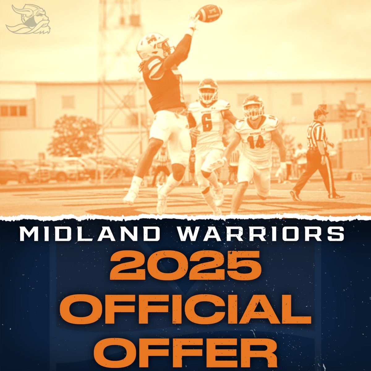 After a conversation with <a href="/Coach_Honnold/">Denny Honnold</a> , l am blessed to receive an offer from Midland University! <a href="/MidlandU_FB/">Midland Football</a> @SagRecruiting @CoachPetersSHS