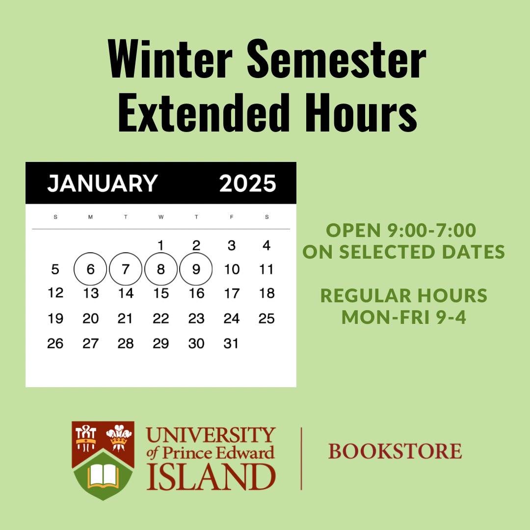 UPEI Bookstore tweet media